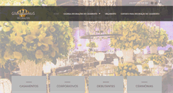Desktop Screenshot of gloriaeventos.com